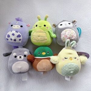 Squishmallow Bundle of 6 Meadow horse
Pilar grasshopper Elea lamb Brian dog